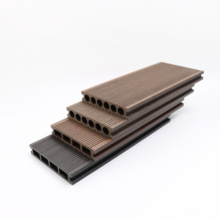 SONSILL Wear Resistant wood plastic solid exterior wpc composite decking wpc deck tiles For Outdoor