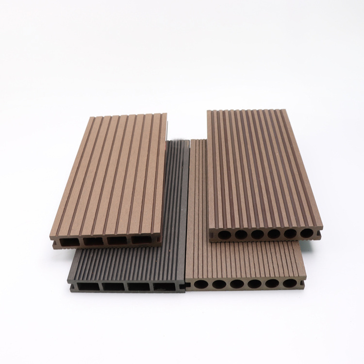 Outdoor Wood Recycled Plastic Solid Lumber Composite Wpc Decking Alternative Outdoor Flooring Garden Floor Deck