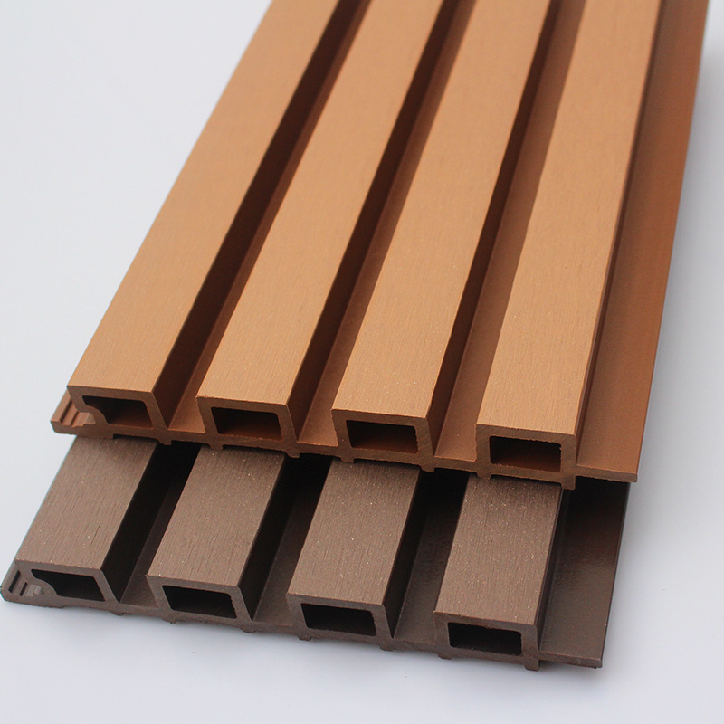 Wood Plastic Wall Fluted Cladding Decorative Outdoor Wpc Wall Panel & Boards