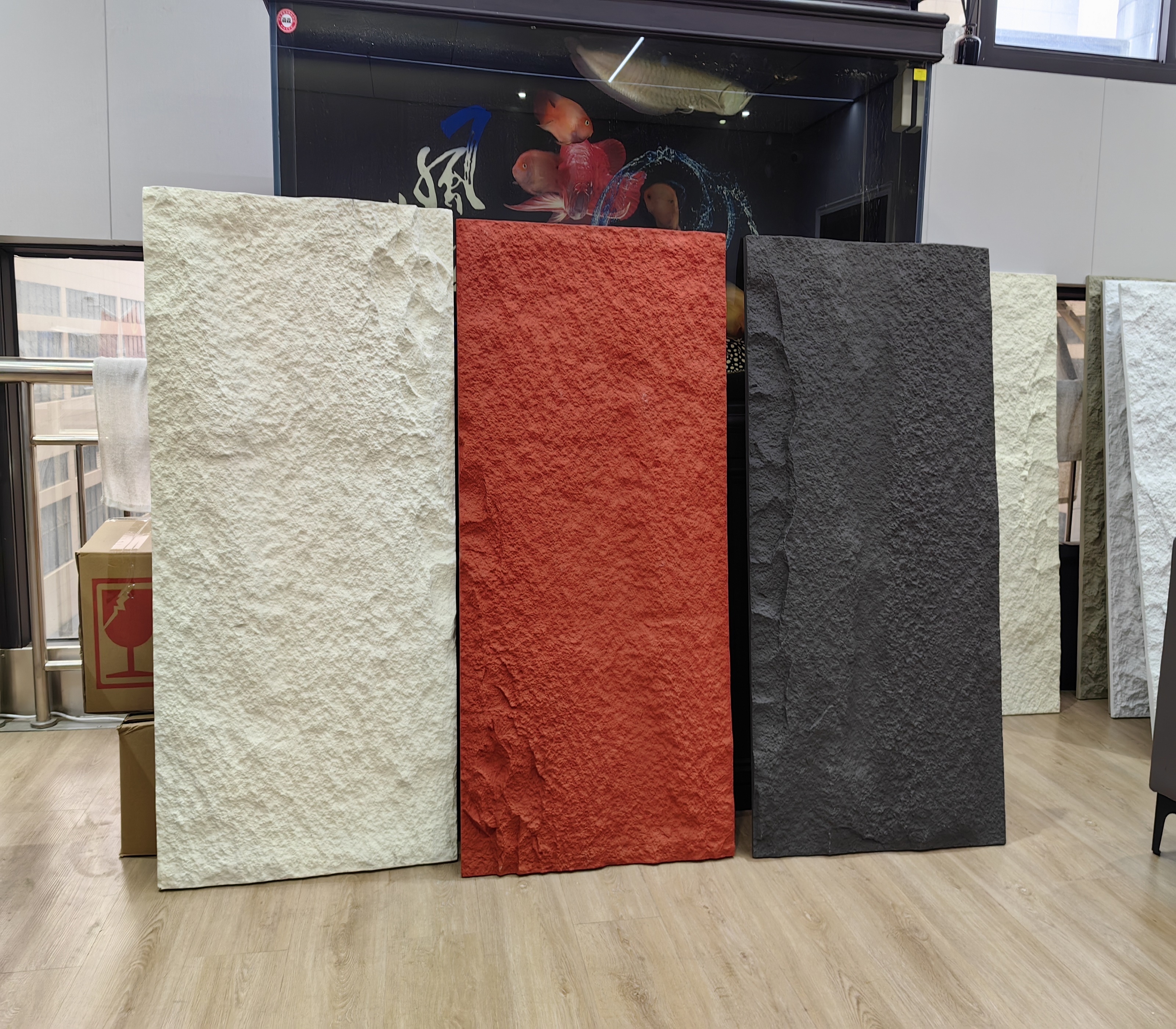 hot selling pu stone Culture Polyurethane Artificial stone Interior and exterior decoration mushroom faux pu stone panel