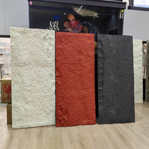 hot selling pu stone Culture Polyurethane Artificial stone Interior and exterior decoration mushroom faux pu stone panel