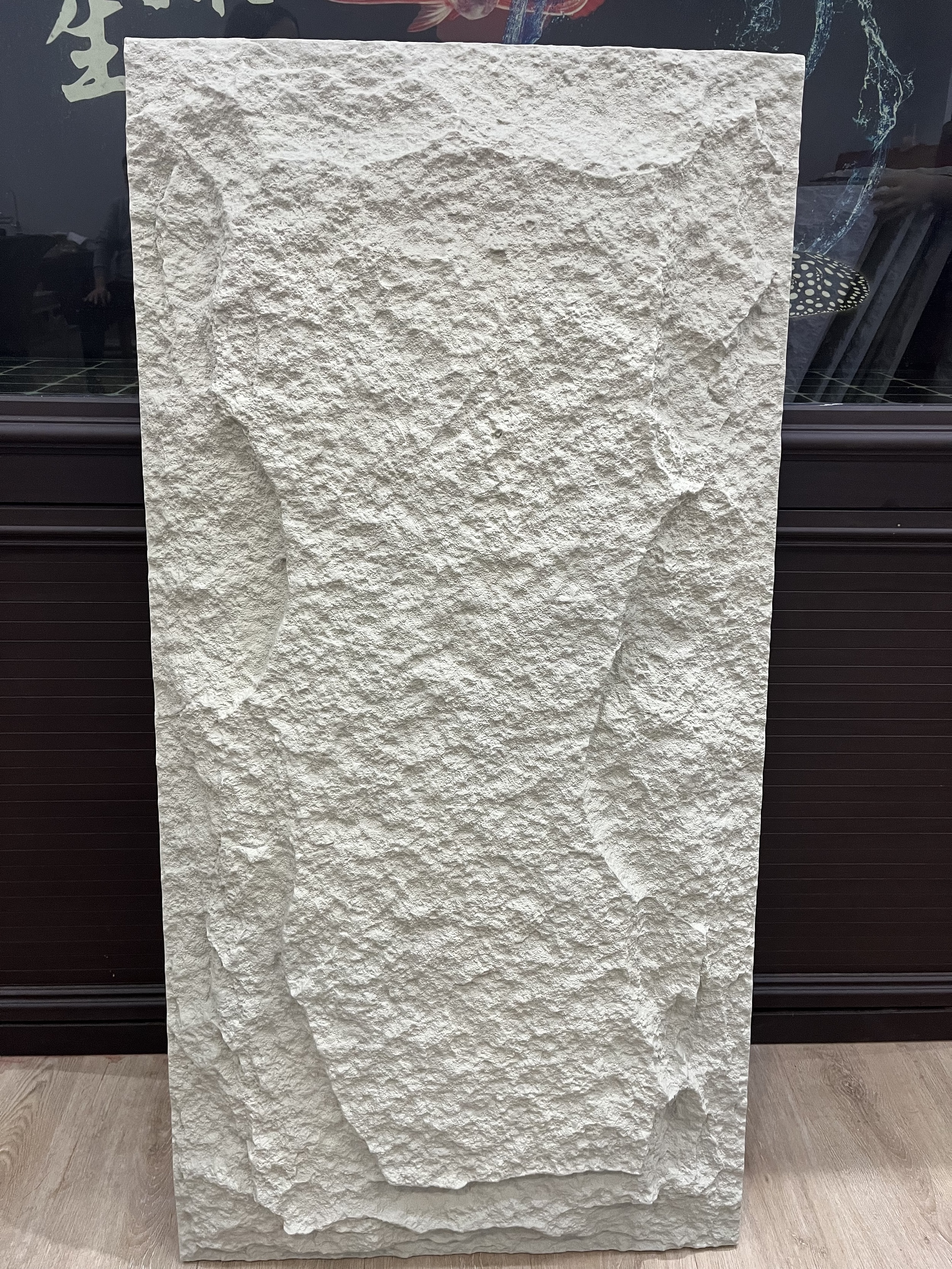 pu wall panels stone Fireproof waterproof soundproof pu faux stone panels