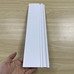 Light plaster line PVC material ps skirting panels MDF moulding/wood moulding