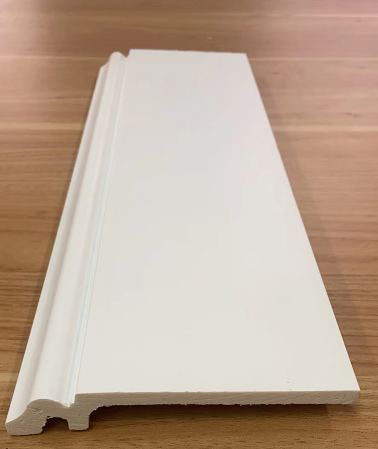 Light plaster line PVC material ps skirting panels MDF moulding/wood moulding