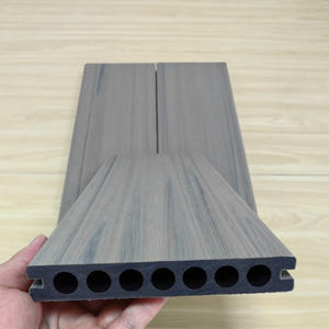 Wpc Decking Wood Flooring Wood Plastic Composite Wood 3D Grain Deck Outdoor Garden Flooring Embossed 140x25mm