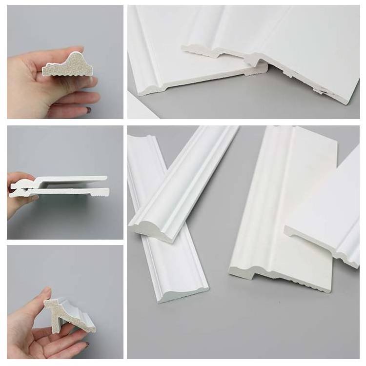 SONSILL UTO ps floor skirting molding cheap water proof skirting ps white bathroom skirt skirting board ps