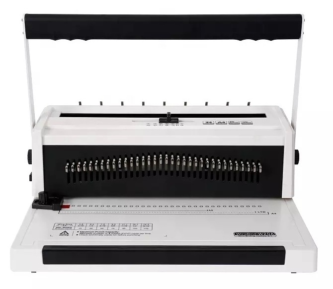 SONTO bind  W20A 34 holes binder 6.7nkgs Manual Double loop Wire binding machine