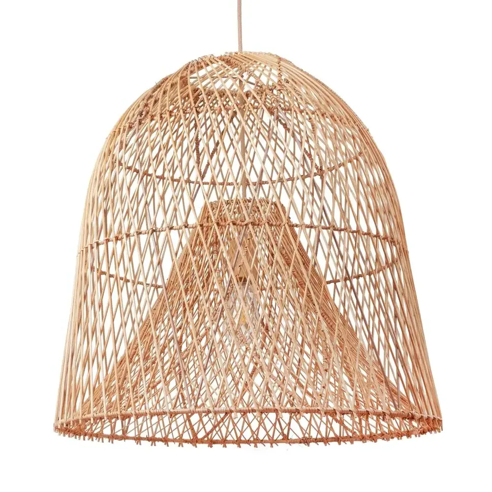 Trendy Vietnamese Woven Natural Rattan Lantern Pendant light lampshade top selling Woven Lamp Shade/Light Cover from rattan