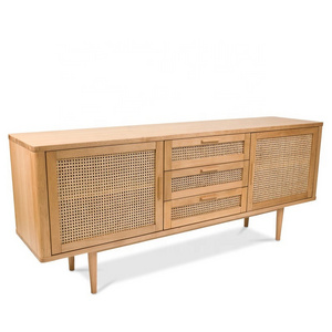 High quality rattan cabinet natural cabinet rattan tv cabinet living room furniture made in Viet Nam