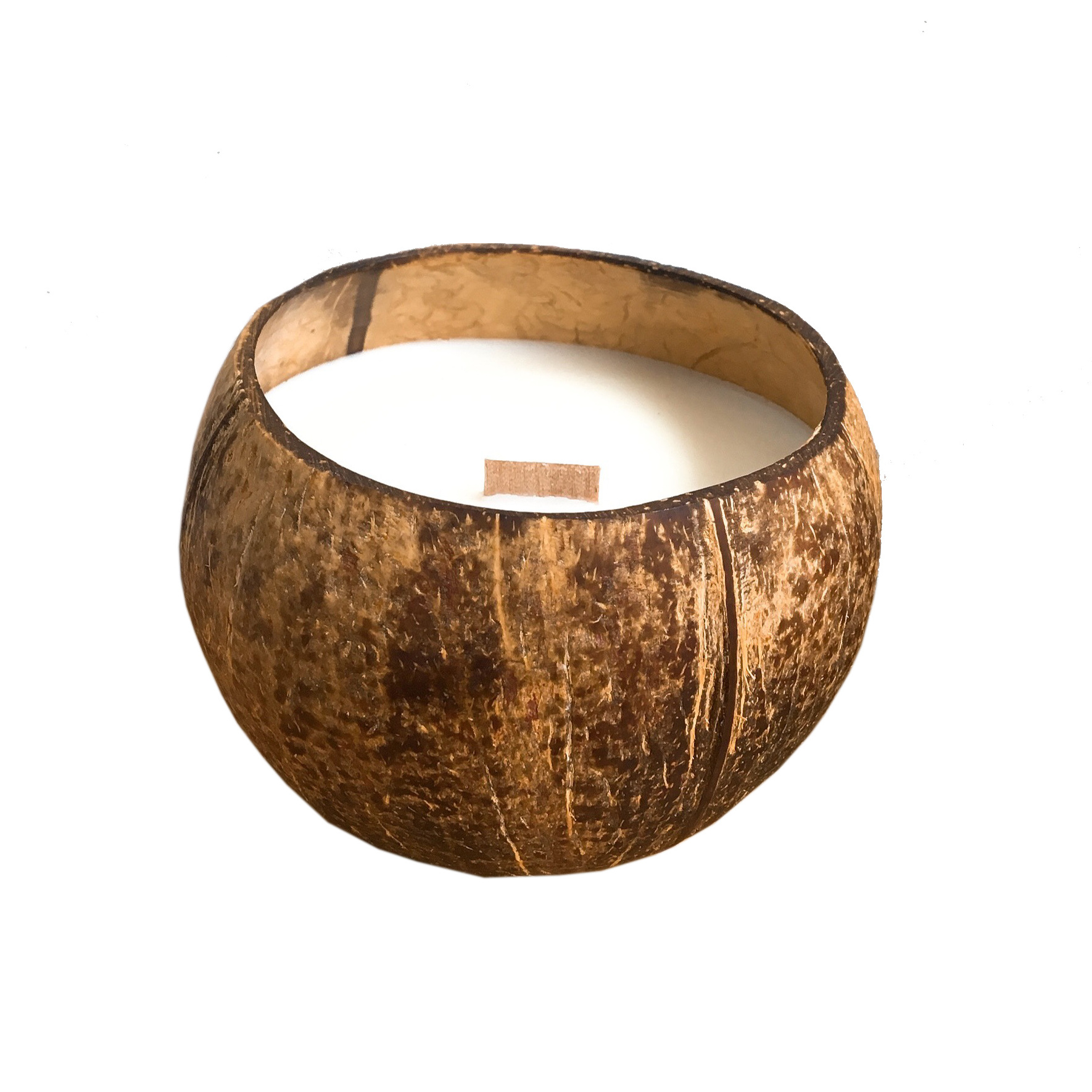 Best selling Amazon choice Coconut scent coconut shell candle bowls