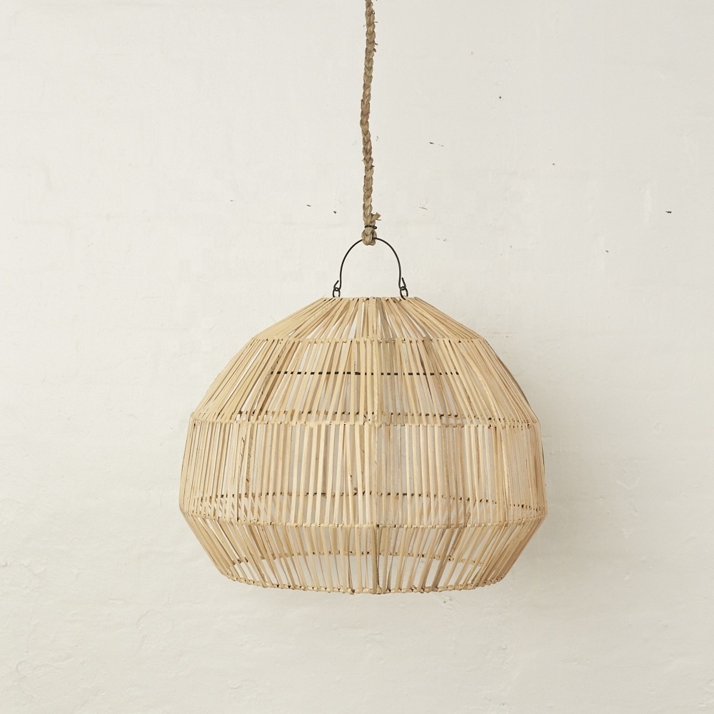 Wholesale High quality best selling eco-friendly nice price bamboo lantern lamp shades from Vietnam