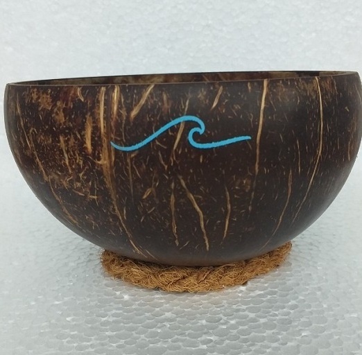 Coconut Shell Bowls  with Good Price Handmade from Viet Nam /  Customized bowls/ coconut bowl with Logo