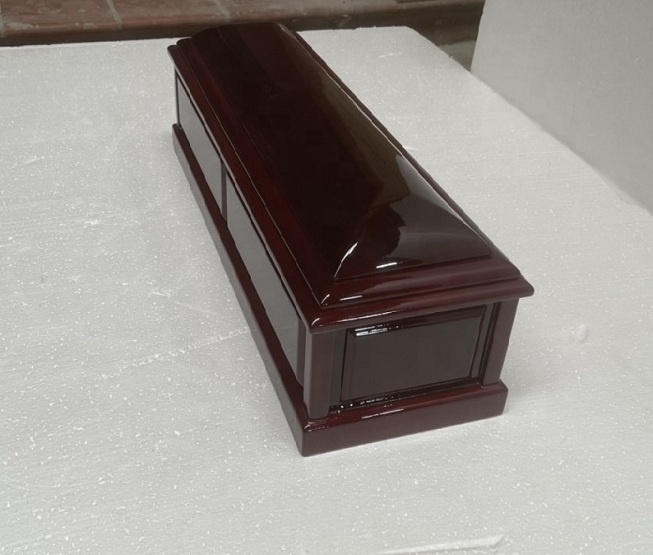 wood cremation urn for adult  made in Vietnam/ mini coffin for pet  Bramber casket for Pet