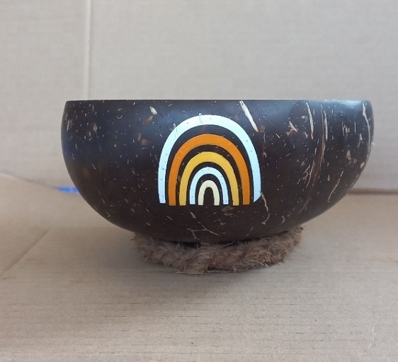 Coconut Shell Bowls  with Good Price Handmade from Viet Nam /  Customized bowls/ coconut bowl with Logo