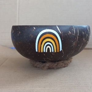 Coconut Shell Bowls  with Good Price Handmade from Viet Nam /  Customized bowls/ coconut bowl with Logo