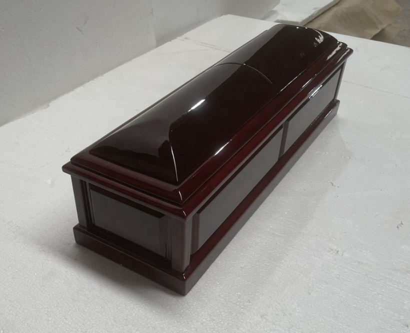 wood cremation urn for adult  made in Vietnam/ mini coffin for pet  Bramber casket for Pet