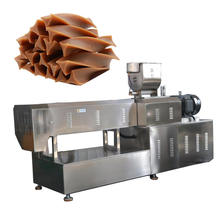 Dog Food Cat Food Pet Chew Snack Food Production Line Pet Chew Teeth Bone Making Machines Process Equipment