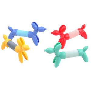 Soododo Cute Cartoon Squishy dog Slow Stress Relief Squeeze Toys Elastic Stretch Deformation Toys