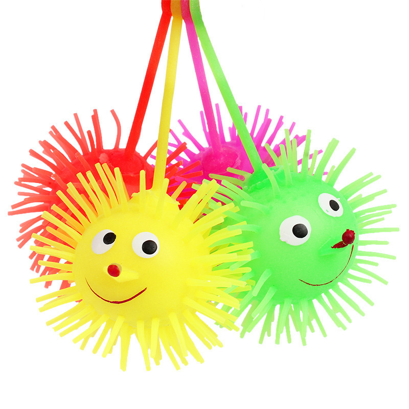 Soododo XDT011 Wholesale Learning Toy TPR Animal Toys Squeeze Puffer Toy Balls For Kids Adult