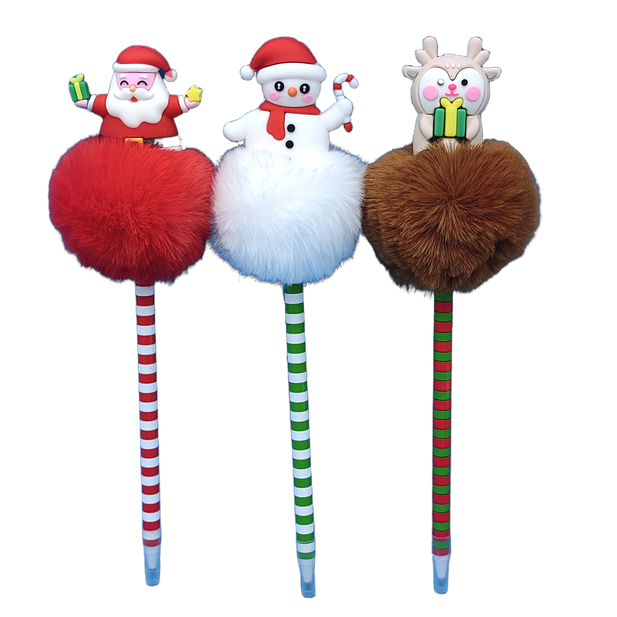 Soododo XDBG0088 Promotional Kawaii Neutral Pen Christmas Design Santa Claus Cartoon Cute Gel Pen Stationery Manufacturer