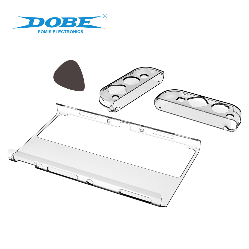 2021 New Arrival DOBE PC Protective Case for Switch OLED NS OLED Crystal Shell Protective Shell TNS-1133B