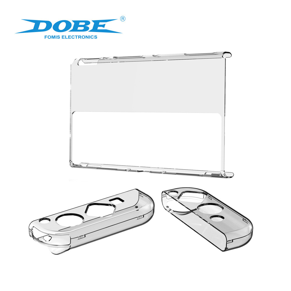 2021 New Arrival DOBE PC Protective Case for Switch OLED NS OLED Crystal Shell Protective Shell TNS-1133B