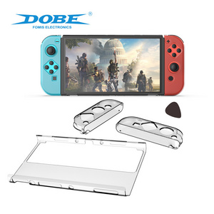 2021 New Arrival DOBE PC Protective Case for Switch OLED NS OLED Crystal Shell Protective Shell TNS-1133B