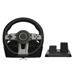 Gaming Steering Wheel PS4 Racing Wheel 270 Degree Game Steering Wheel for Switch/PS4/Xbox one/PC