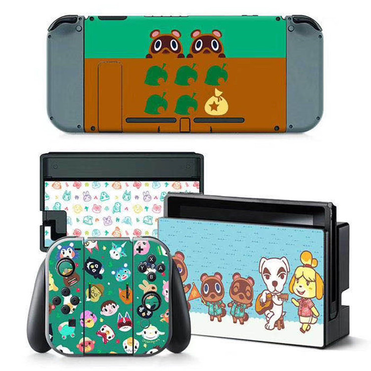 Hot sell switch skin sticker full cover sticker for Nintendo switch console