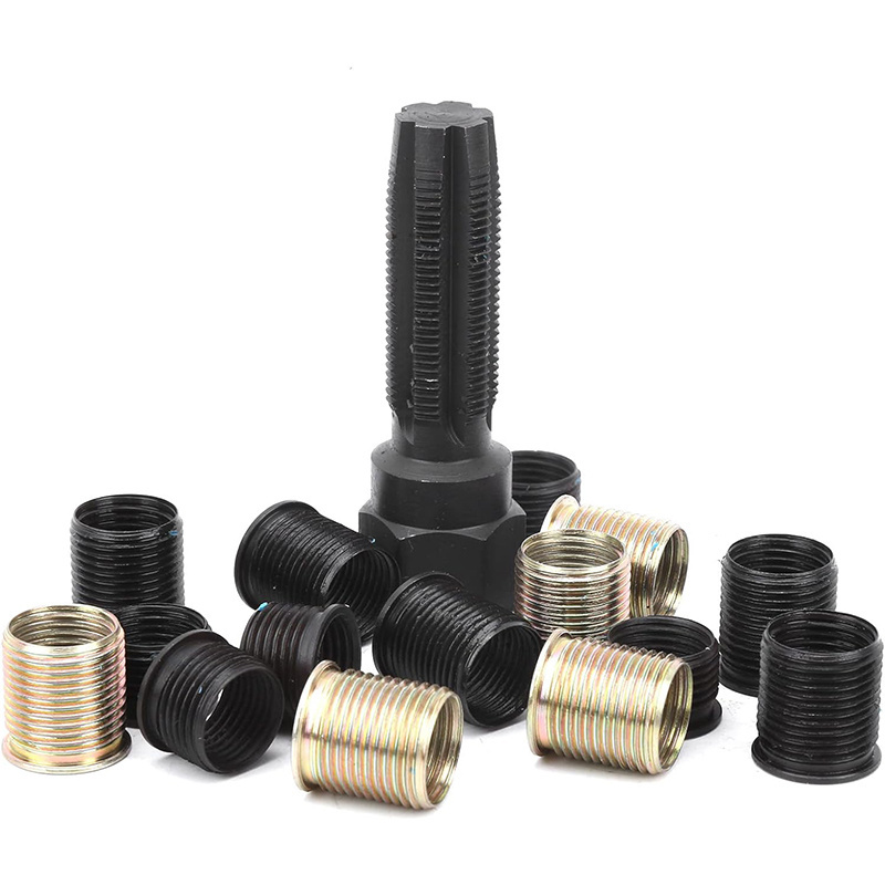 16-Piece Portable Spark Plug Thread Repair Kit M14*1.25