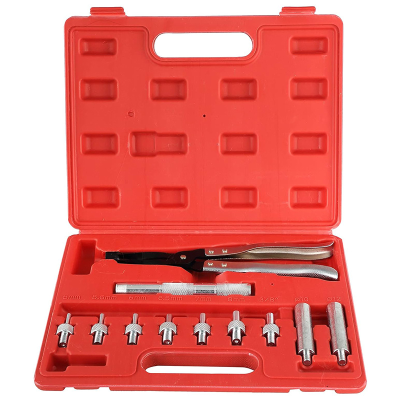 11 pcs Valve Seal Remover and Installer Kit Pliers Drive Handle Sockets Adapters