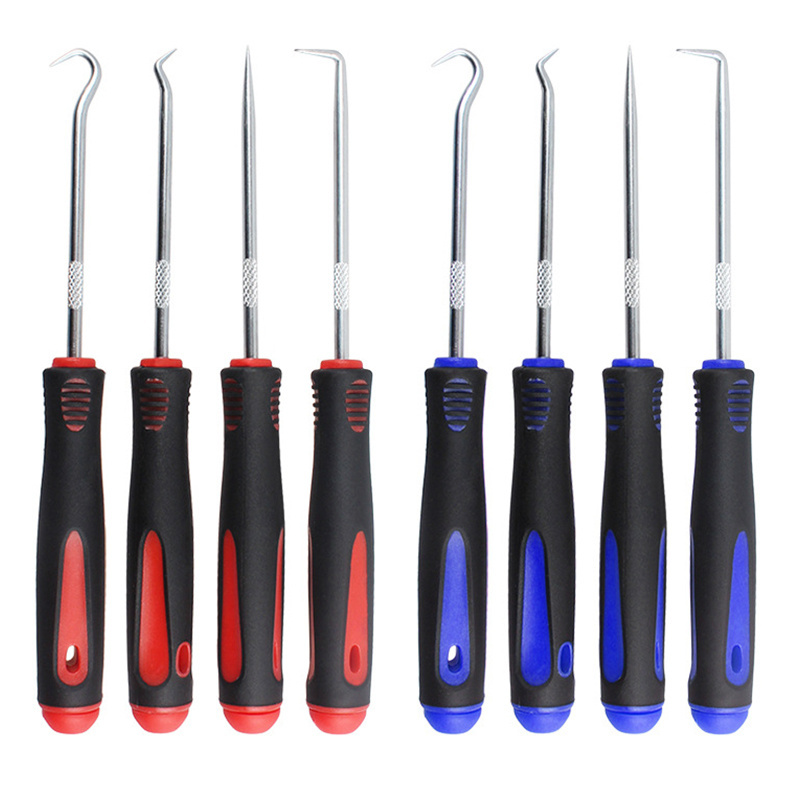 4-Piece Hand Tools Pick and Hook Set for Automotive