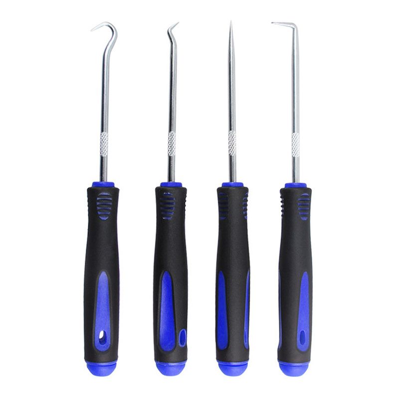 4-Piece Hand Tools Pick and Hook Set for Automotive