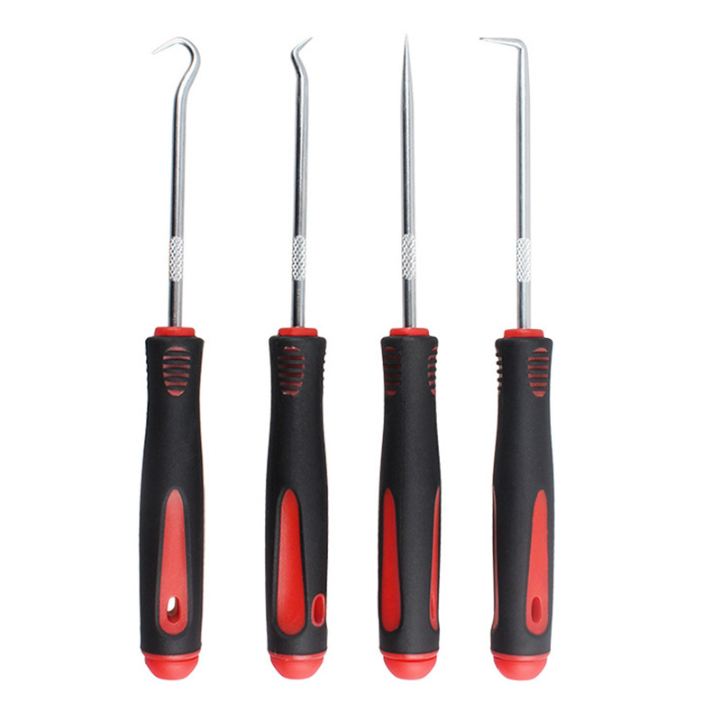 4-Piece Hand Tools Pick and Hook Set for Automotive