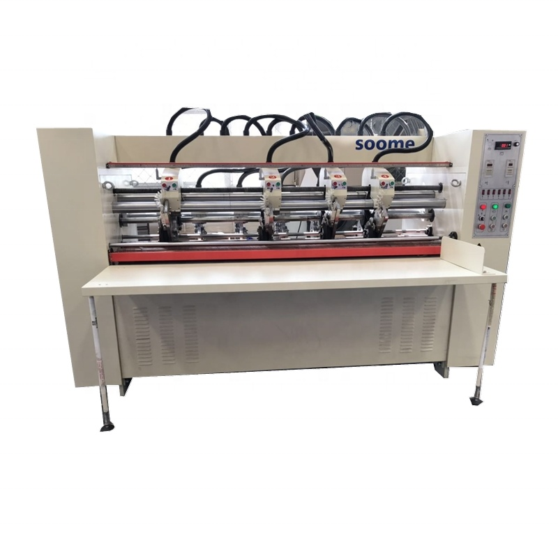 Corrugated Offline Thin Blade Cutting Slitter Scorer/board making machinery/cardboard cutting machine for sale