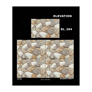 Wall Mosaic Tiles Stickers 300x450mm Digital Ceramic Wall Tiles