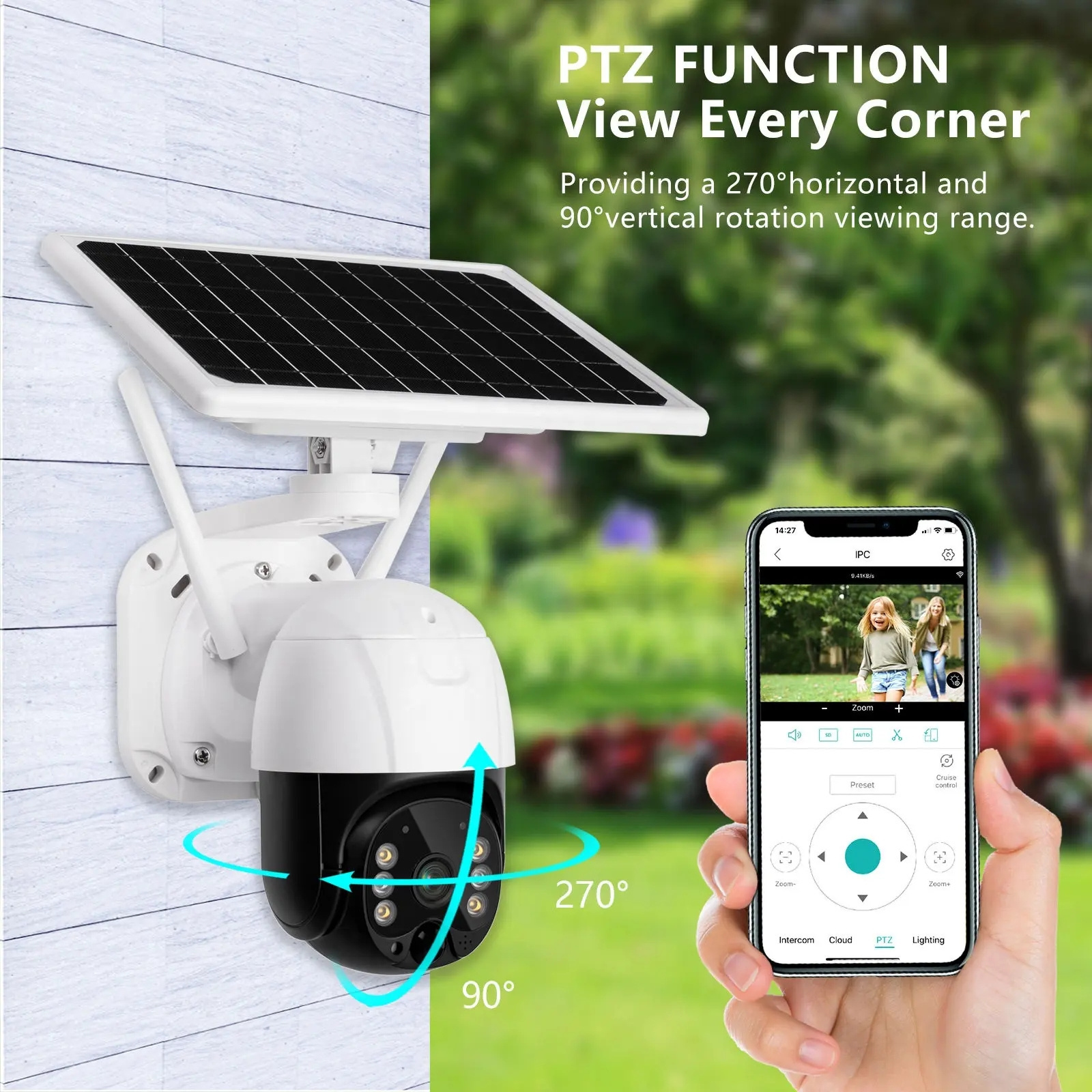 Soonest Security Camera And Solar Panels 4K Home Security Solar Camera 380 Solar Camera