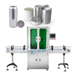 Fully automatic small plastic drink  juice beverage beer soda can sealing machine