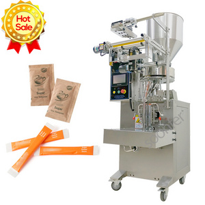 Automatic small vertical 5g 25g black pepper salt hotel sugar sachet pouch stick bags filling packaging packing machine price