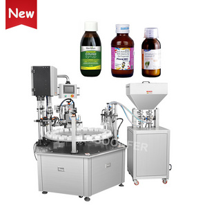 Automatic bottling machine liquid syrup oral filling machine