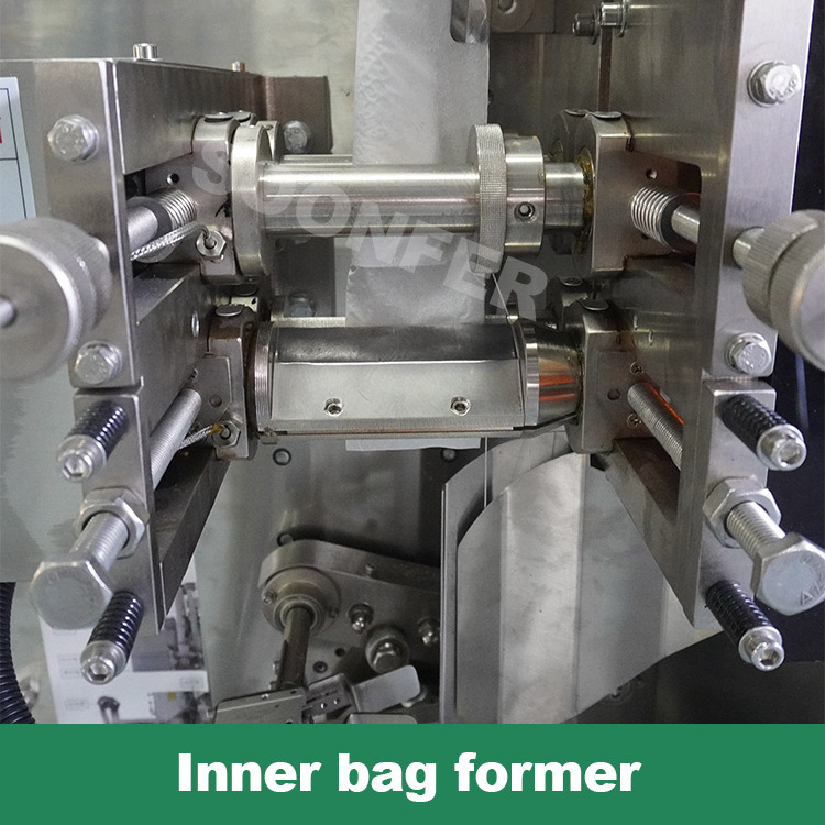 Full automatic high speed price inner and outer filter tea bag sachet packing machine