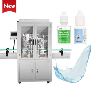 Fully automatic 10ml 15ml 30ml liquid eye drop small plastic bottle filling machine