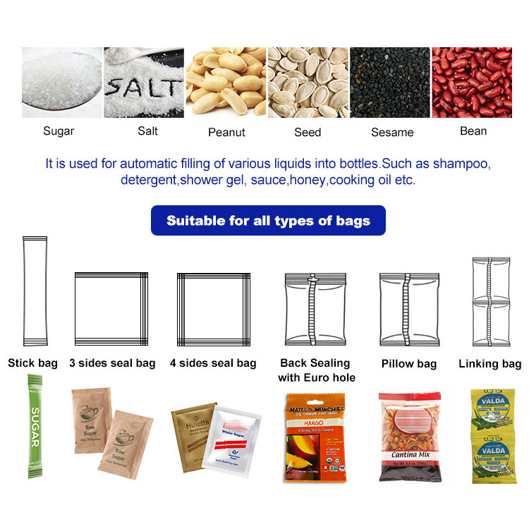 Automatic small vertical 5g 25g black pepper salt hotel sugar sachet pouch stick bags filling packaging packing machine price