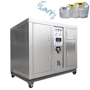 Automatic liquid nitrogen gas ice cream food filling machine price