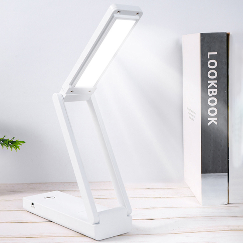 Lamparas De Mesa Recargables Study Reading Light Bedroom Bedside Led Desk Lamp