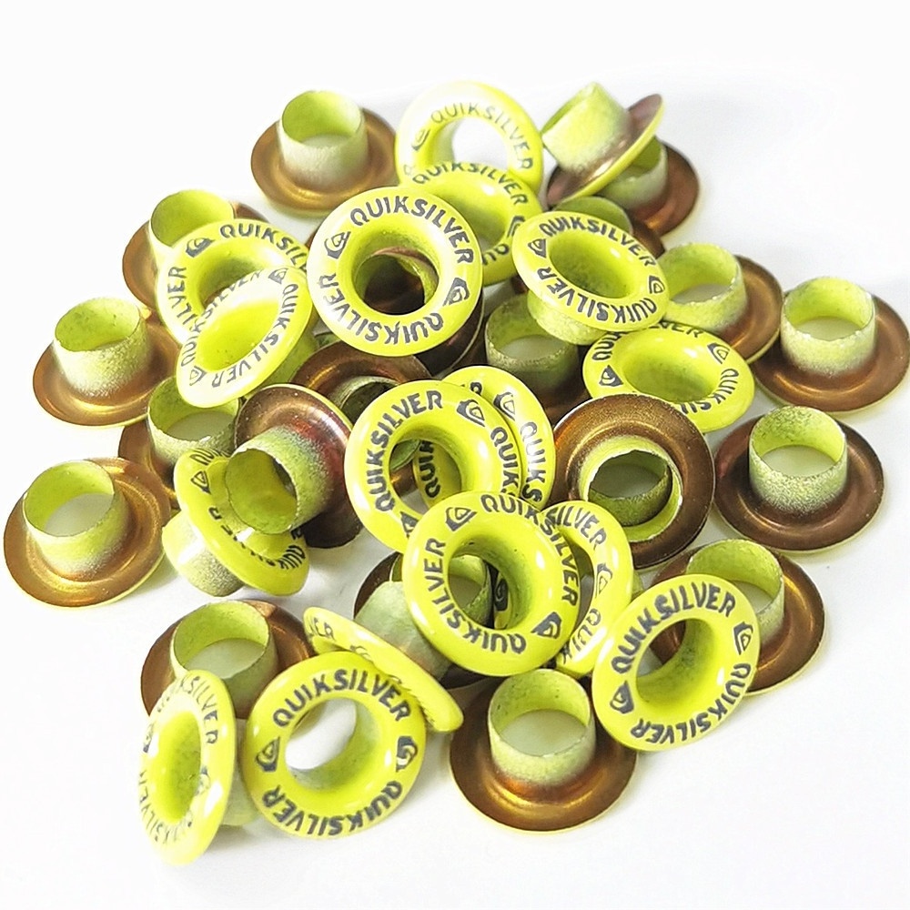 Spray Paint Colorful Grommets Metal Eyelets Color Paint Eyelet Metal Eyelet Plating Colored