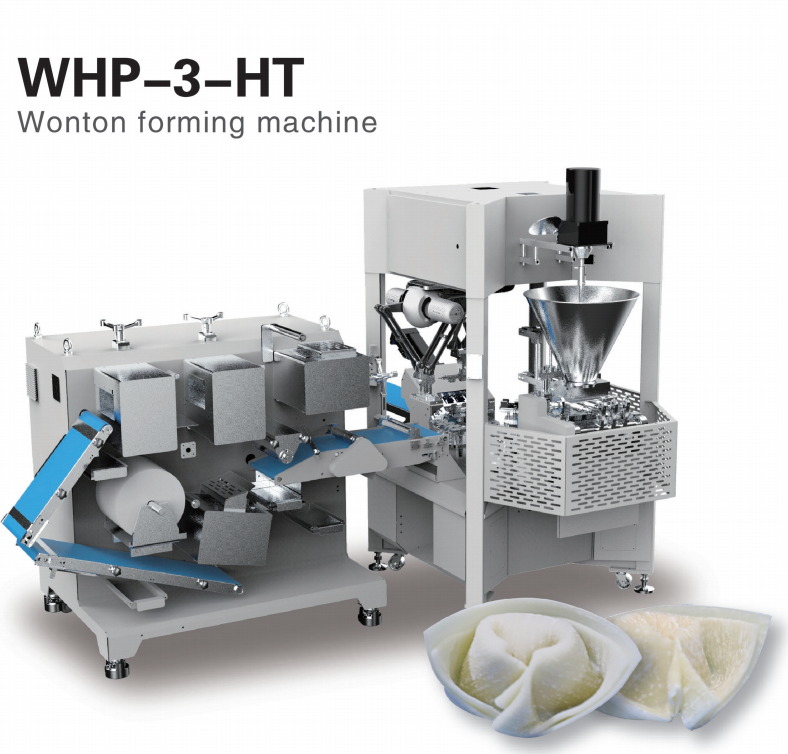 Industrial Ravioli Maker Machine Automatic Siomai Wonton Dumpling Wrapper And Filling Machine Yuanbao Shape Wonton Maker