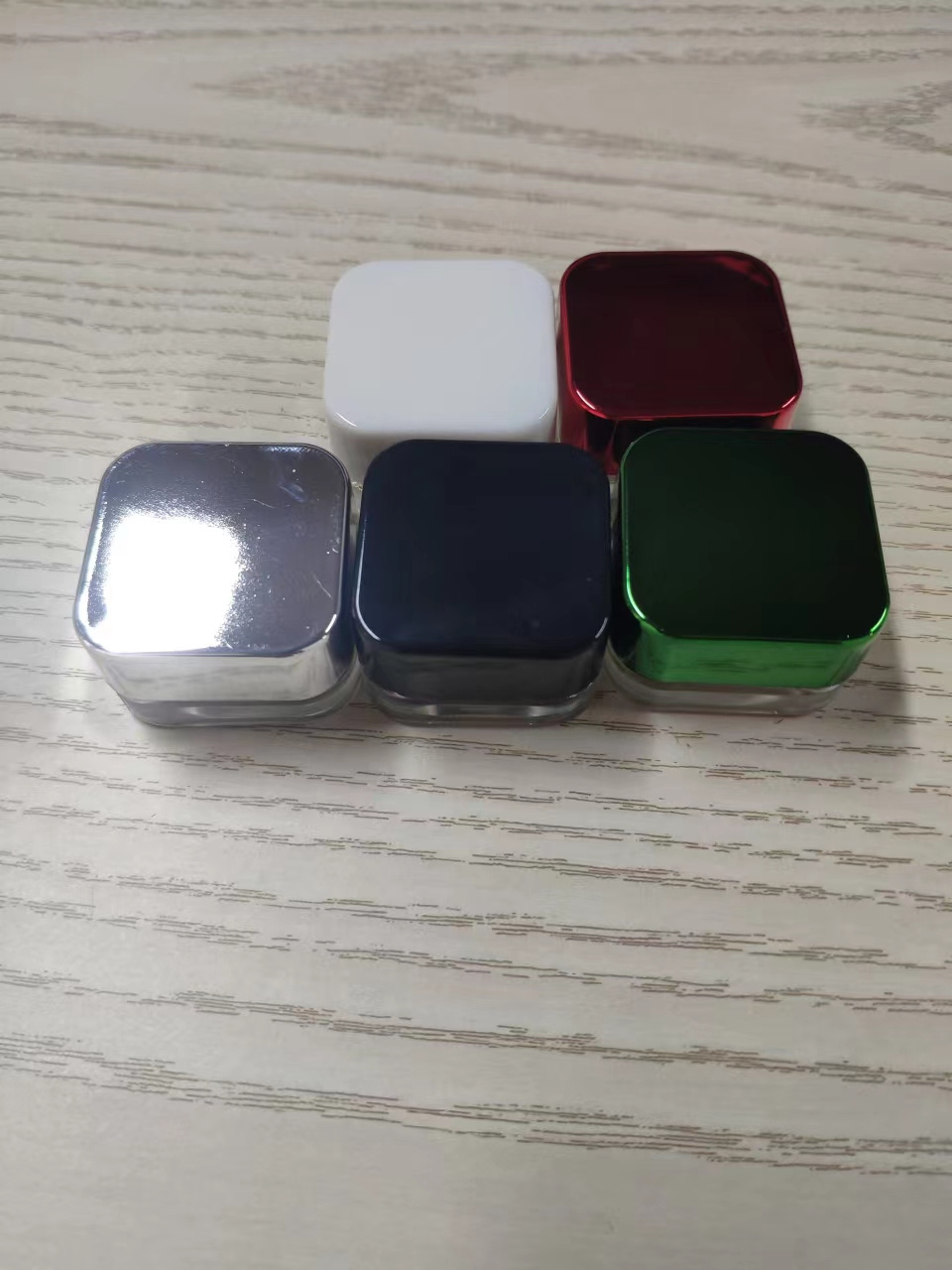 5ml glass container 5g glass concantrate jar soothvape square childproof lid dab container