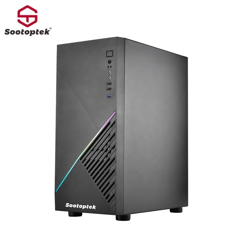 fast delivery Chinese Oem Desktop Gaming System Unit Case PC computer gaming pc case