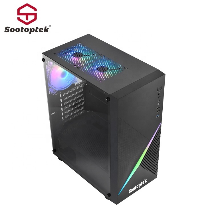 fast delivery Chinese Oem Desktop Gaming System Unit Case PC computer gaming pc case